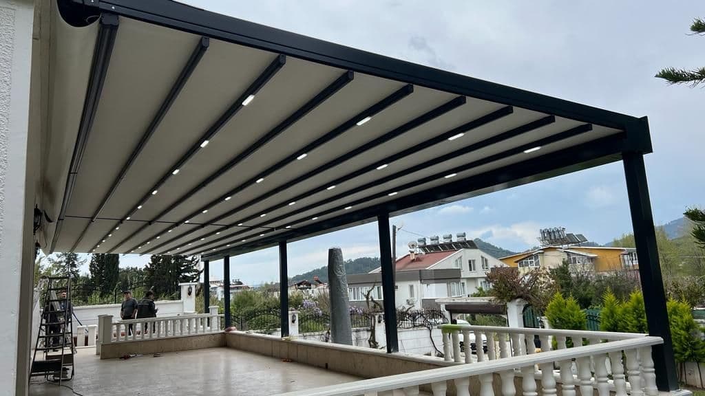Motorized Pergola Awning - 4