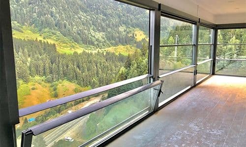 Cleanable Guillotine Glass - 2