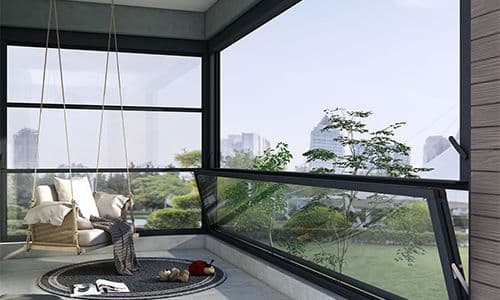 Cleanable Guillotine Glass